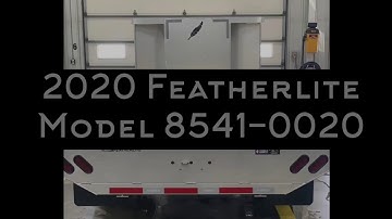 2020 Featherlite Trailer Model 8541-0020 / Heavy Hauler / Aluminum Trailer / Flatbed / Featherlite