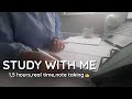 1,5-HOUR STUDY WİTH ME📖|Real sound,Background noise,No music,ASMR,Note taking✍️📝