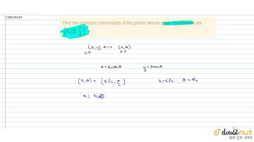 Find the cartesian coordinates of the points whose polar coordinates are    `(5 sqrt(2), (pi)/(4))`