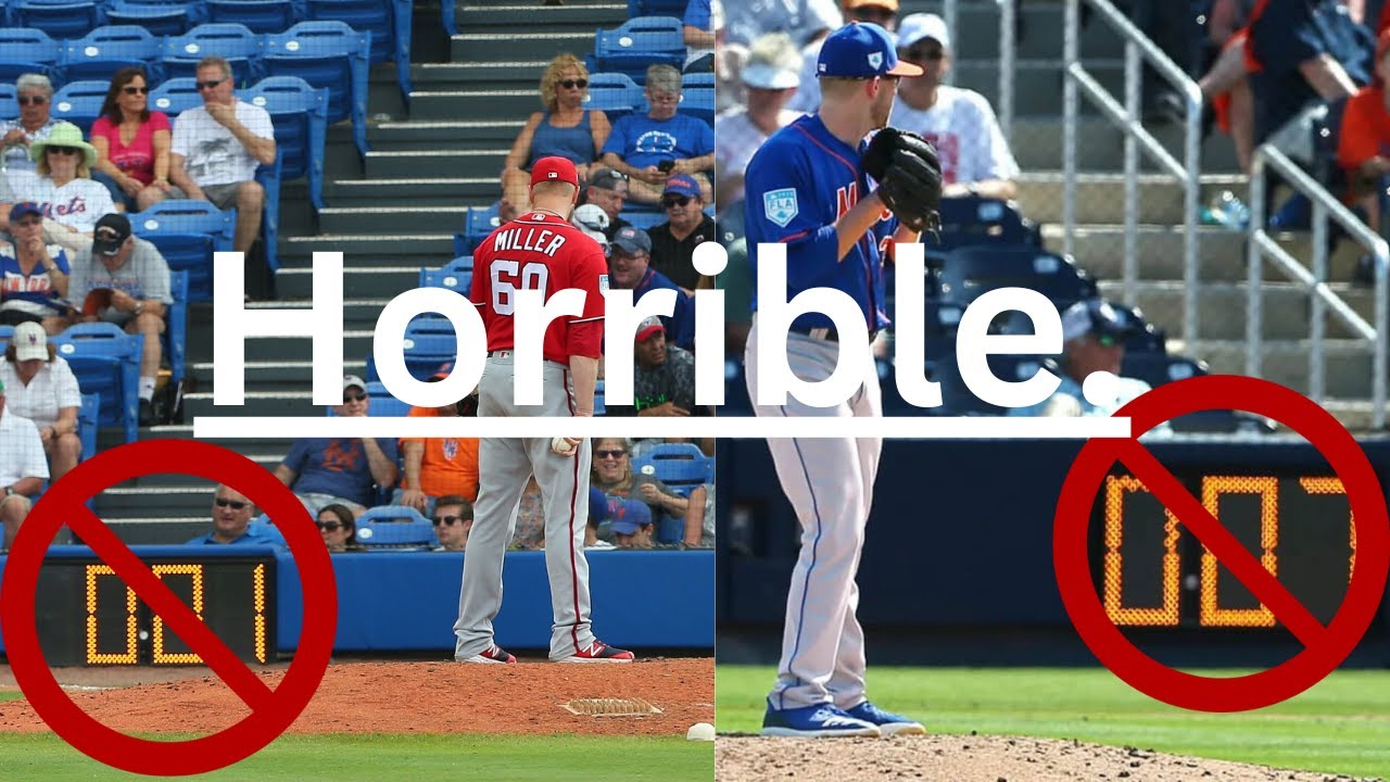 MLB's New Pitch Clock, and Why it's Ruining Baseball YouTube