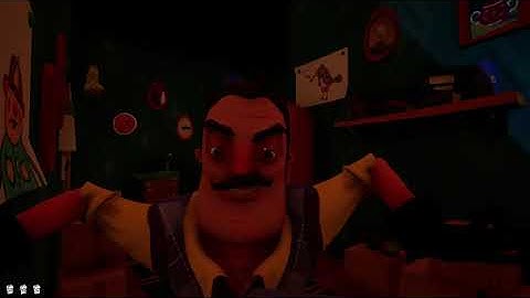 Pranking My Neighbor As A Ghost! Hello Neighbor Alpha 2 Remake Mod