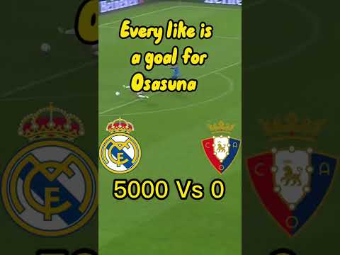 Osasuna Vs madrid