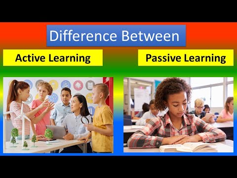 Difference Between Active Learning and Passive Learning