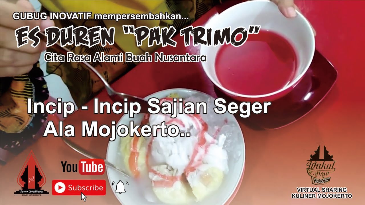 ES DUREN PAK TRIMO - Gubug Kuliner Eps. 2 || Mojokerto