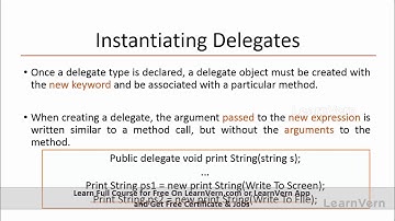 Types Of Delegates in C# - Learn in Hindi