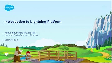 Intro to Lightning Platform