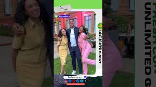 Cuppy And Temi Otedola With Anthony Joshua