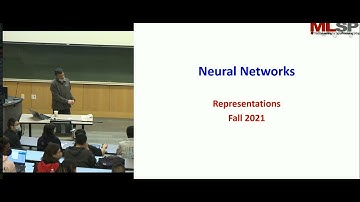 Lecture 20: Neural Networks Representations