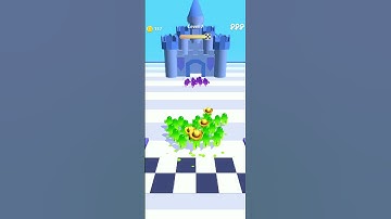 Jelly Clash 3D| gameplay walktrough (android iOS games) part 1 [level 7] #short
