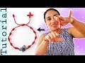 COMO HACER PULSERAS EN MACRAME CON CONECTOR DE MARIPOSA/DIY 2018