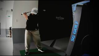 Golf Practice: Getting My Numbers Right, Simulator Session at Eastwing Golf Estancia, Pasig City