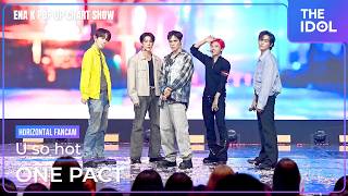 Download lagu [4K] ONE PACT(원팩트) 「U so hot」 가로 직캠 | ENA K POP UP CHART SHOW(케이팝업 차트쇼), 260728