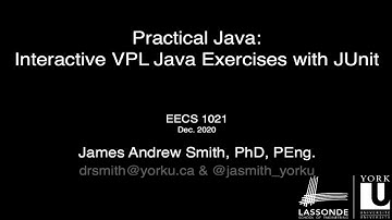 Practical Java: VPL JUnit Intro for Students