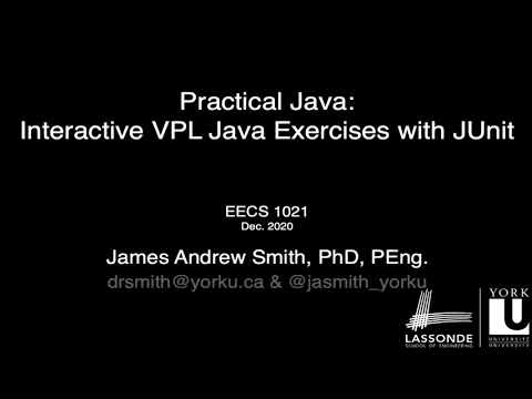 Practical Java: VPL JUnit Intro for Students