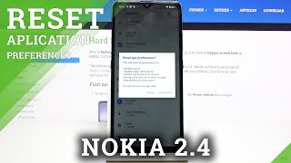 How to Reset App Preferences in NOKIA 2.4 – Restore App Defaults screenshot 5