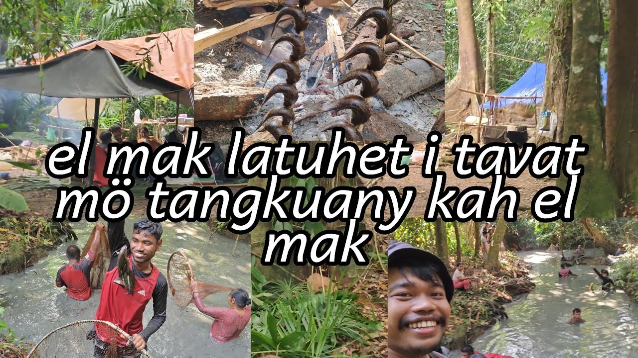 Catching Fresh Fish in Tamaloo Village Waters Traditional Fishing Adventure. I töpak