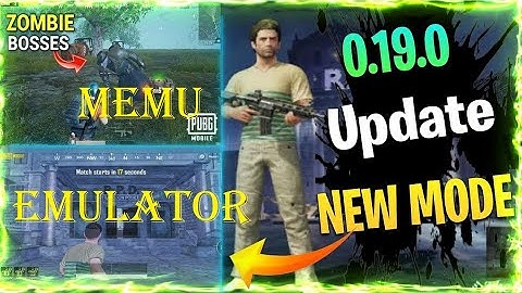 Pubg Mobile lite 0.19.0 in memu emulator how to play