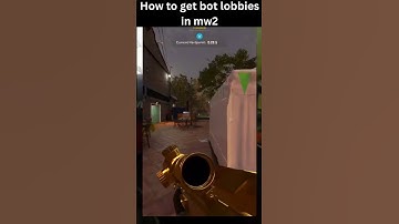 How to get bot lobbies in mw2 #short #mw2 #modernwarfare2 #warzone2 #codmw2 #mw2bot #botlobbies #bot