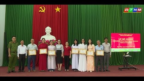 70 HỌC VIÊN HOÀN THÀNH CHƯƠNG TRÌNH BỒI DƯỠNG NHẬN THỨC VỀ ĐẢNG
