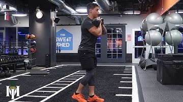 Double Kettlebell Reverse Lunge : MvnnyFitness