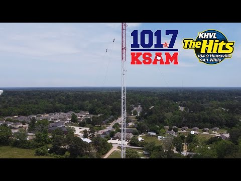 KSAM KHVL Radio Tower Huntsville, Texas