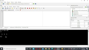 Vectores en MATLAB/OCTAVE