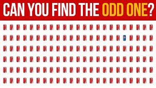 CAN YOU FIND THE ODD ONE IN 15 SECONDS? #13 🤯 EASY TO IMPOSIBLE