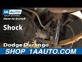 How To Replace Rear Shocks 1998-2003 Dodge Durango