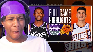 CRAZY COMEBACK! Lvgit Reacts To KINGS at SUNS | FULL GAME HIGHLIGHTS | January 16, 2024