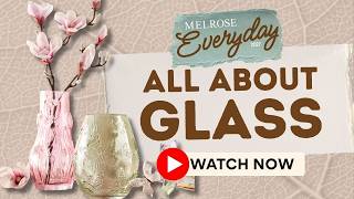 All About Glassware