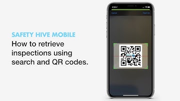 How to retrieve inspections using search and QR codes in Safety Inspect Pro
