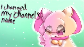 I changed my channel name (read description if you want to know more)