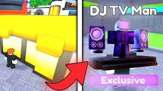 😱I GOT SIGNED DJ TV MAN!💎OPENING BOOSTER CASES 🤯 | Roblox Toilet Tower Defense