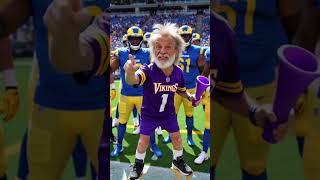 Vikings Grandpa on Stilts Sprays