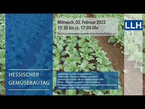 Hessischer Gemüsebautag 2022 - Online