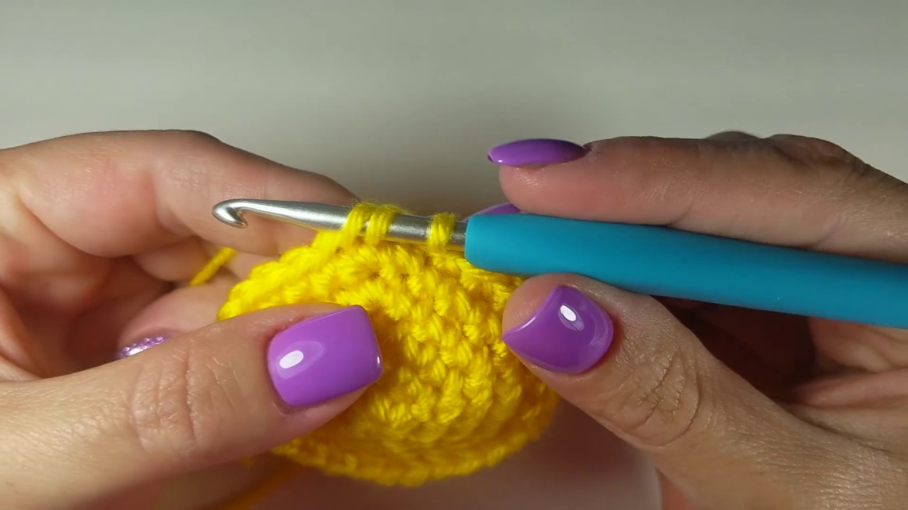 Single crochet invisible decrease sc YouTube
