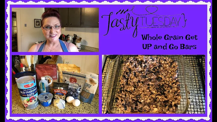 Tasty Tuesday ~ Whole Grain Get Up and Go Bars
