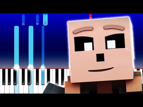 Judgement Minecraft Undertale - song by Tryhardninja (Piano Tutorial)