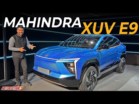 Mahindra XUV E9 SUV - Looks SO GOOD!