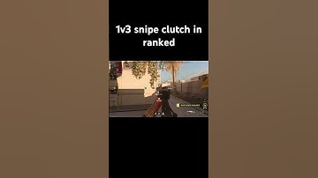 Crazy 1v3 SNIPER clutch in Ranked Play COD