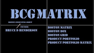 BCG Matrix Explained With Examples || Product Portfolio Matrix || Boston Matrix