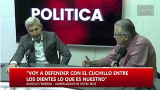 Frigerio: “Necesitamos tener un plan de infraestructura que sea de largo plazo”