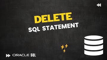 How to use the DELETE SQL DML statement in Oracle SQL | Oracle Live SQL