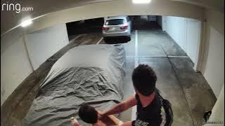 Somebody tried to have sex on my car. They got caught on my Ring camera!
