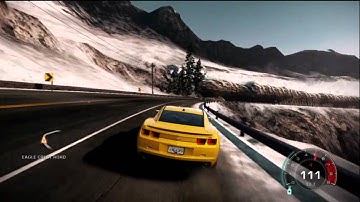 (HD) Need For Speed - Hot Pursuit - Racer Car Test - Chevrolet Camaro SS