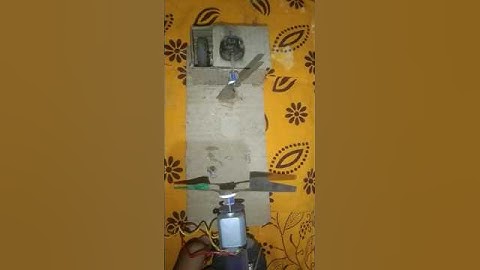 Hydraulic fan • Dc motor.#shorts #dcmotor