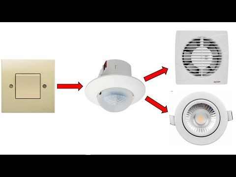 Vidéo: Éclairage dans les toilettes : câblage, lampe, installation