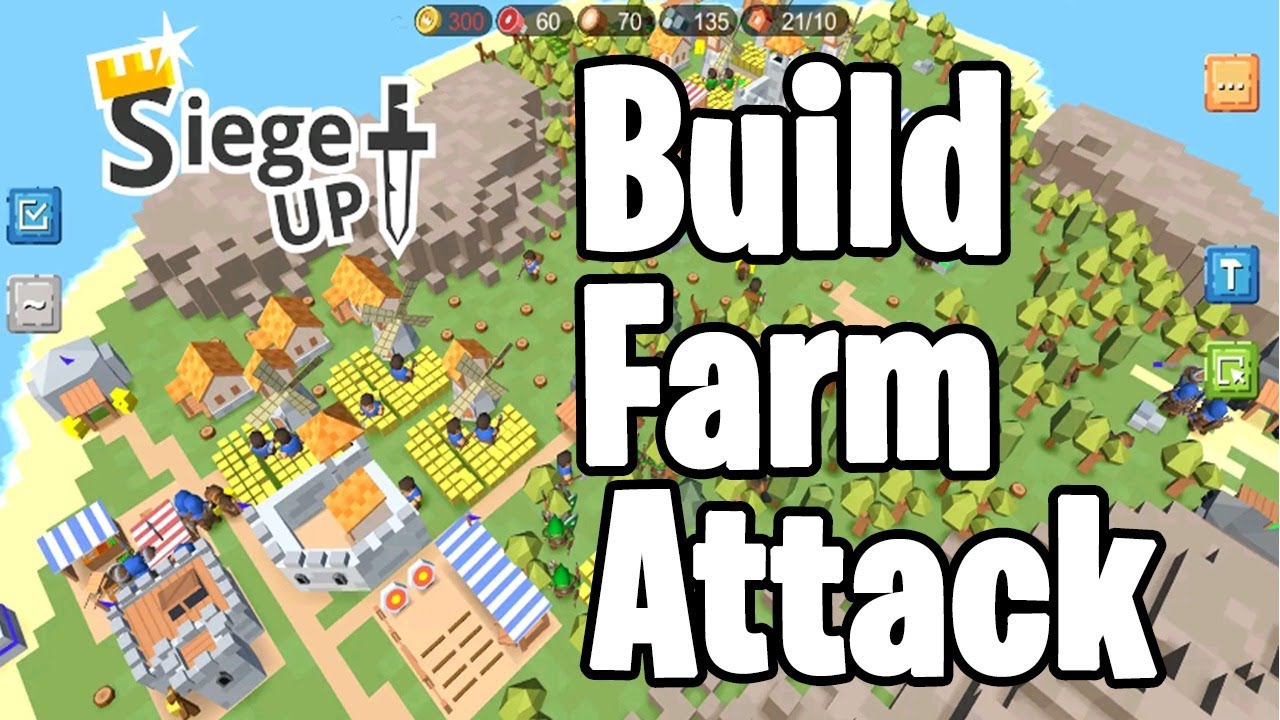 Offline Mobile Strategy Game Free First Play | RTS SiegeUp - YouTube