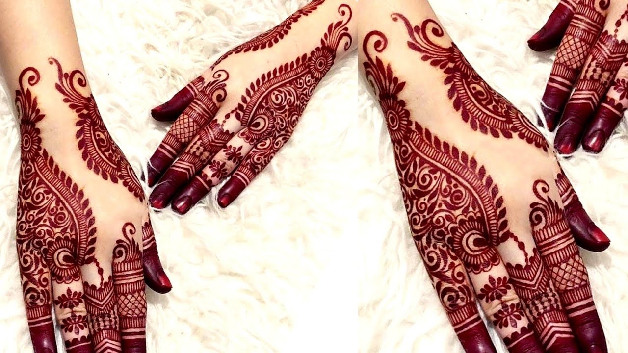 Latest Most Stylish And Dramatic Mehndi Design Best Top Henna Designartistic Henna By Saima