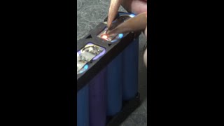 Welding lithium batteries https://youtu.be/vStYS6eoscU